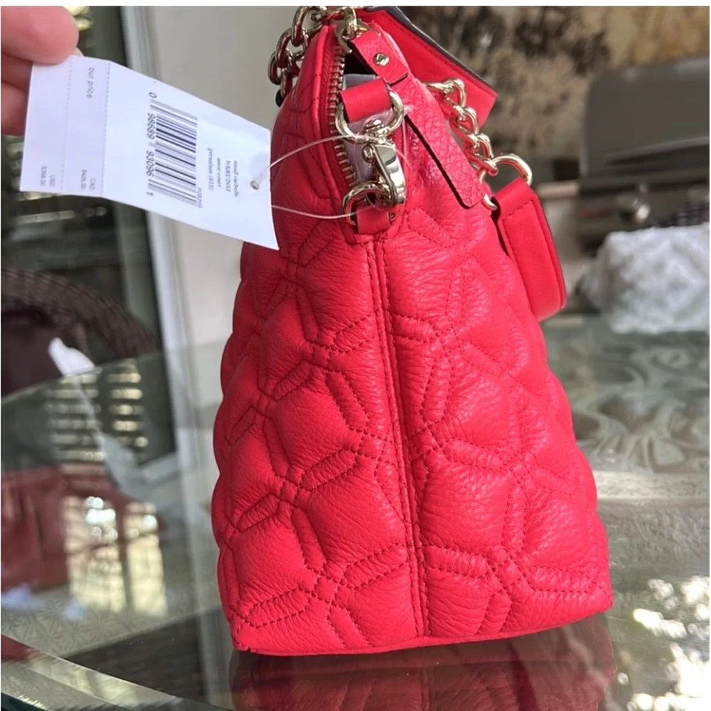 KATE SPADE KATE SPADE small rachelle astor court satchel crossbody leather